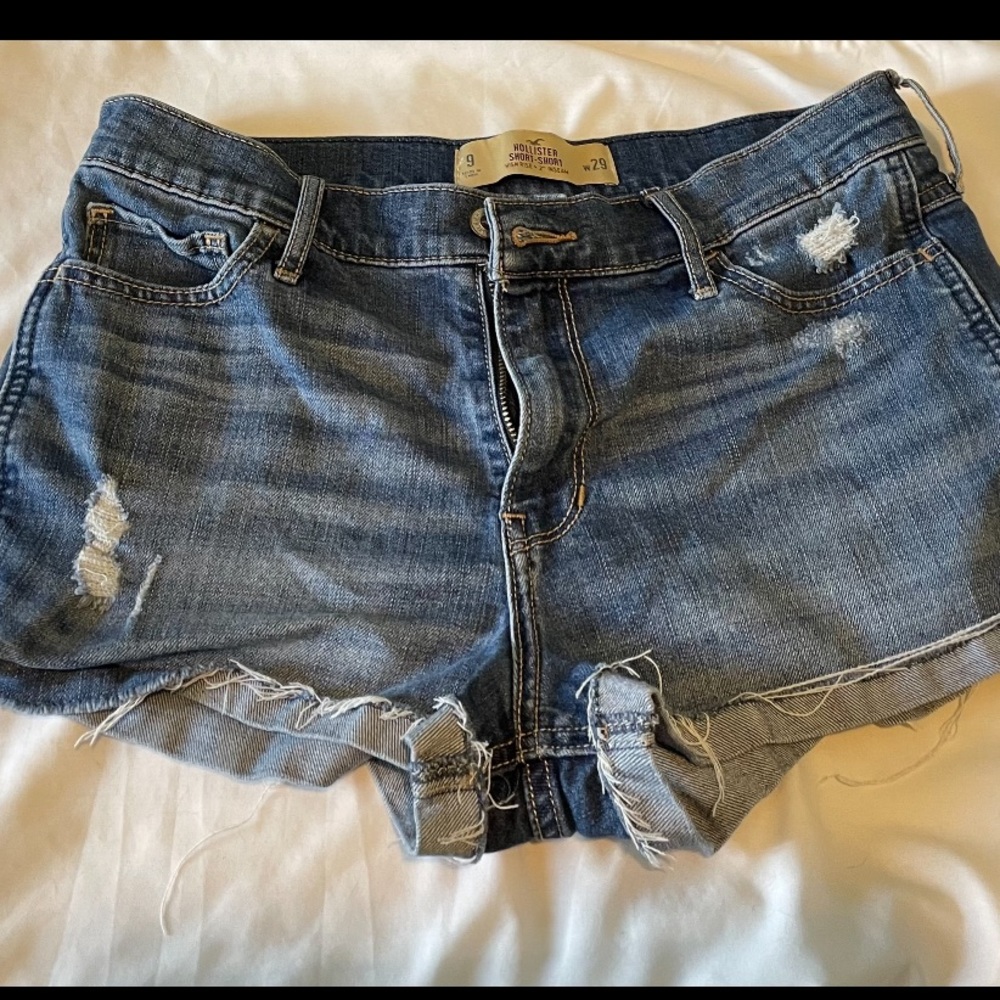 Hollister Jean Shorts High Rise, Size 9 w29